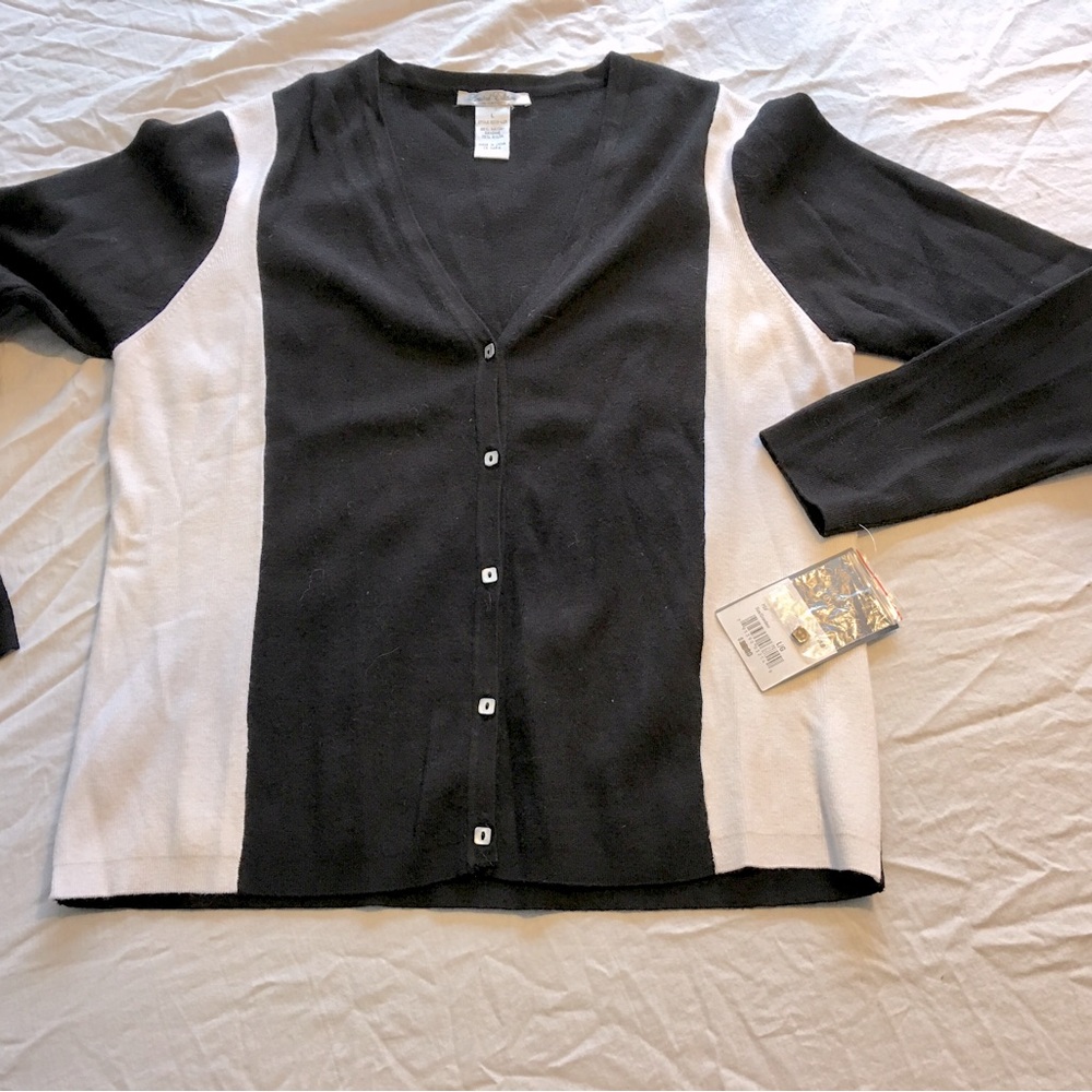 NWT cardigan sz L
